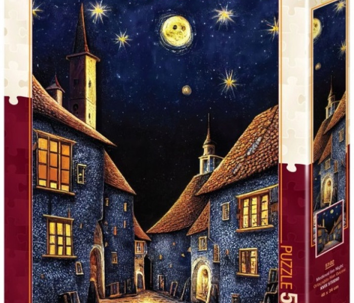 Puzzle - Art puzzle - Középkori kocsma